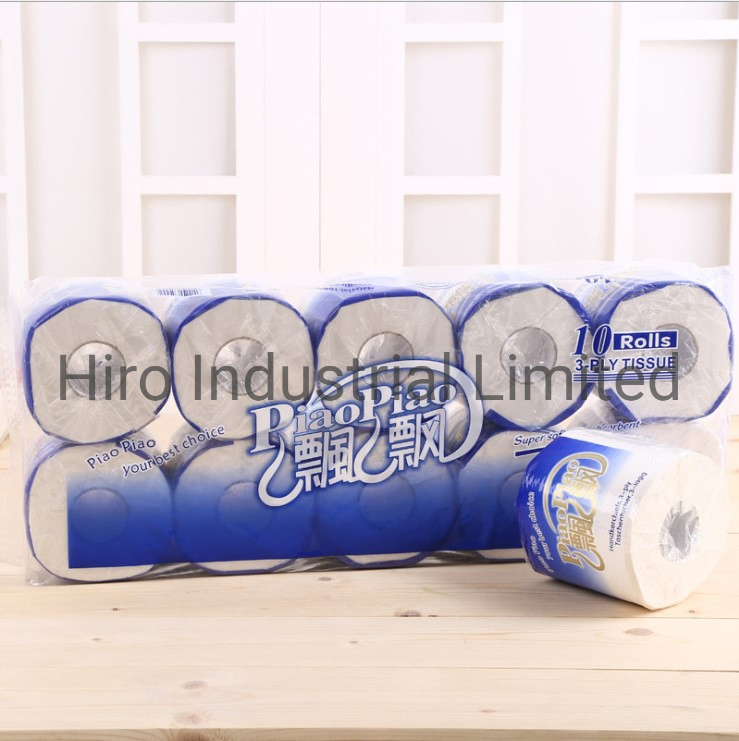 Stock Recycled Virgin Bamboo Household Toilet Paper Roll