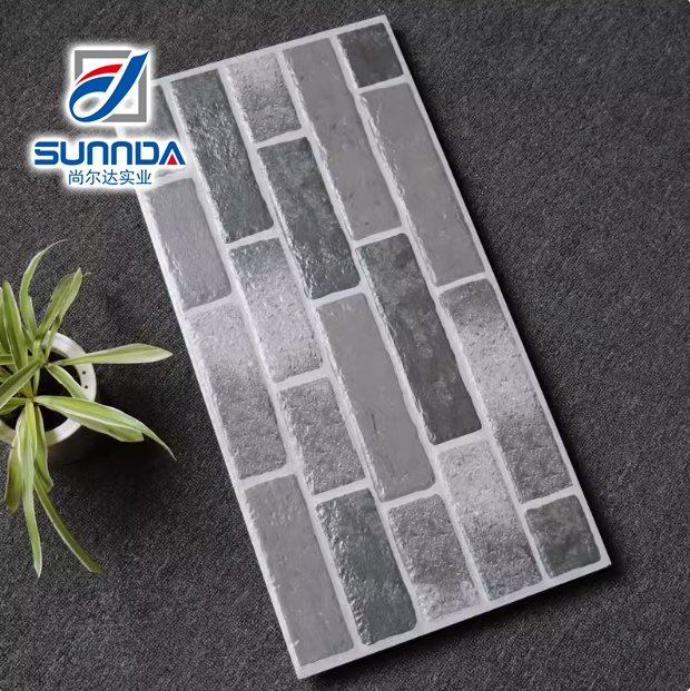 Rough Matte Surface Exterior Wall Tiles Building 300X600 Stone Marble Designs