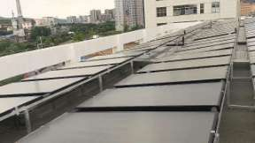 Плоский солнечный водонагреватель для дома