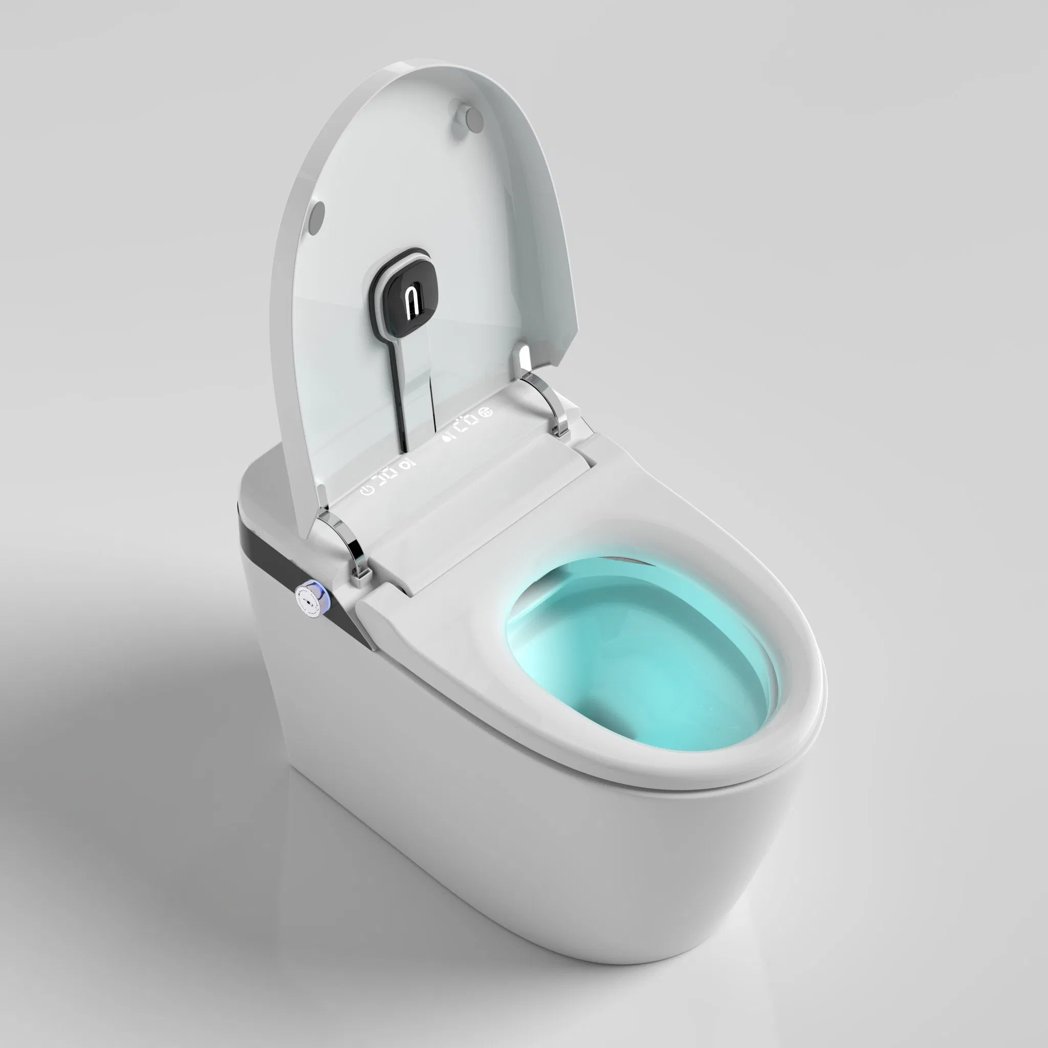 Luxury Sanitary Ware Siphonic One Piece Ceramic Automatic Electric Intelligent Smart Toilet