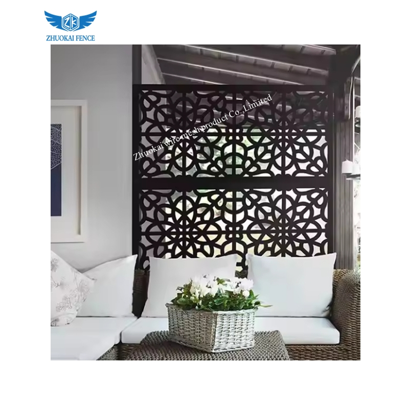 Modern Metal Restaurant Decorative Partition Screen for Indoor Room Dividers