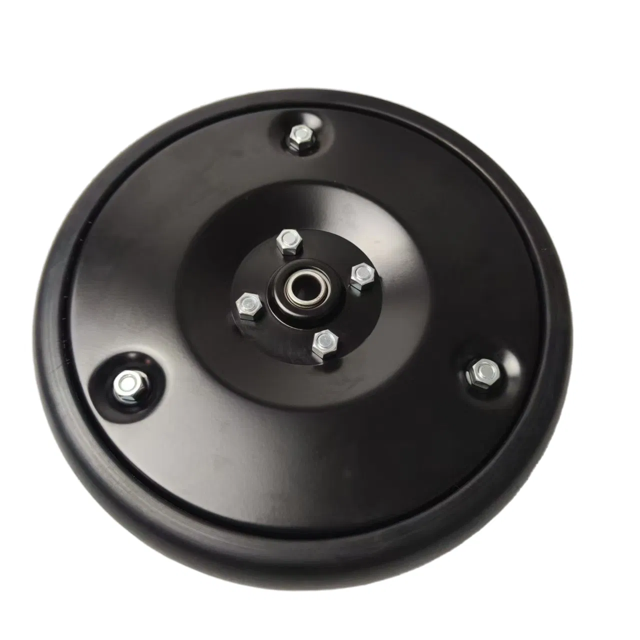 Durable 12.8 Inch Rubber Press Wheel for Efficient Seed Planting