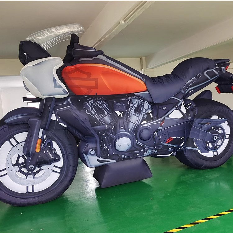 Boyi Inflatable Advertising Bike Motorbike Car Vehicle Model