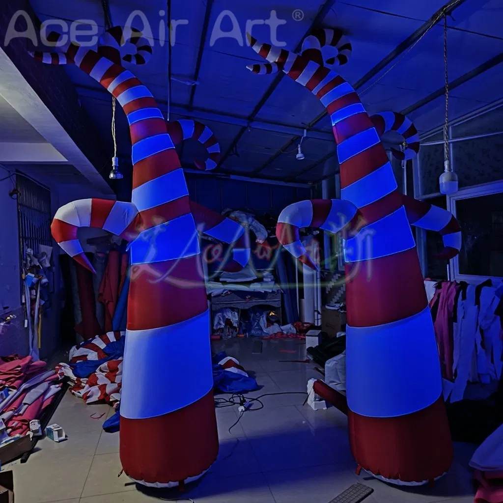 3mh Inflatable Christmas Tree with LED Lights for Outdoor Yard Stage Decoration