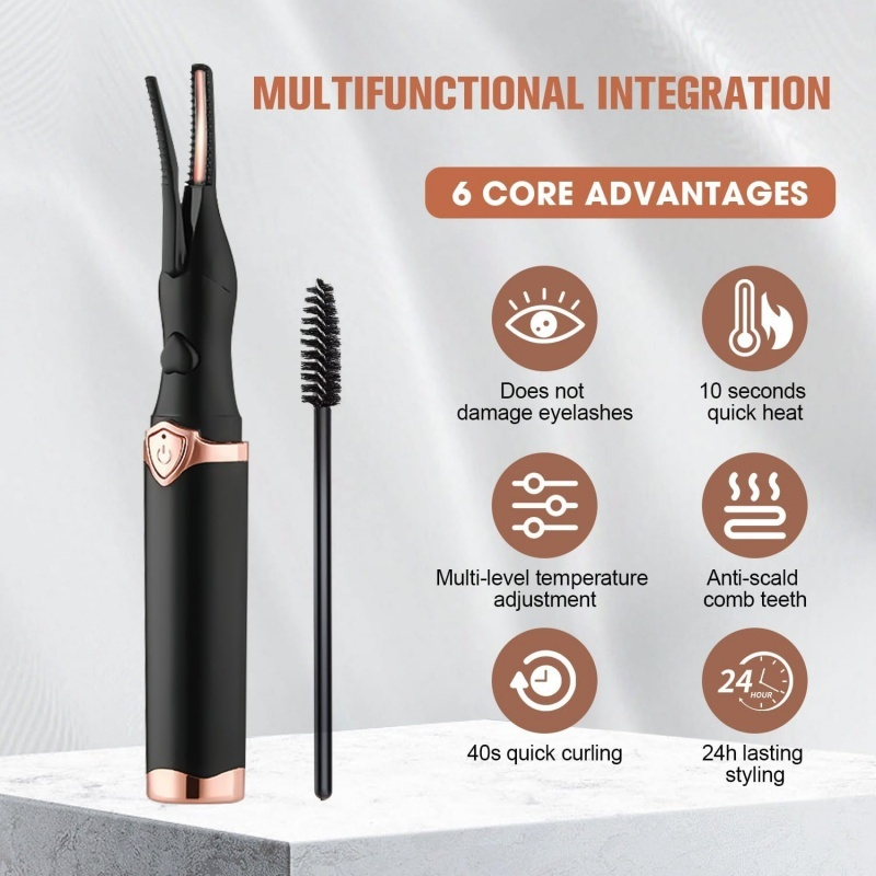 USB Rechargeable Lash Curler Electric Heated Eyelash Curler