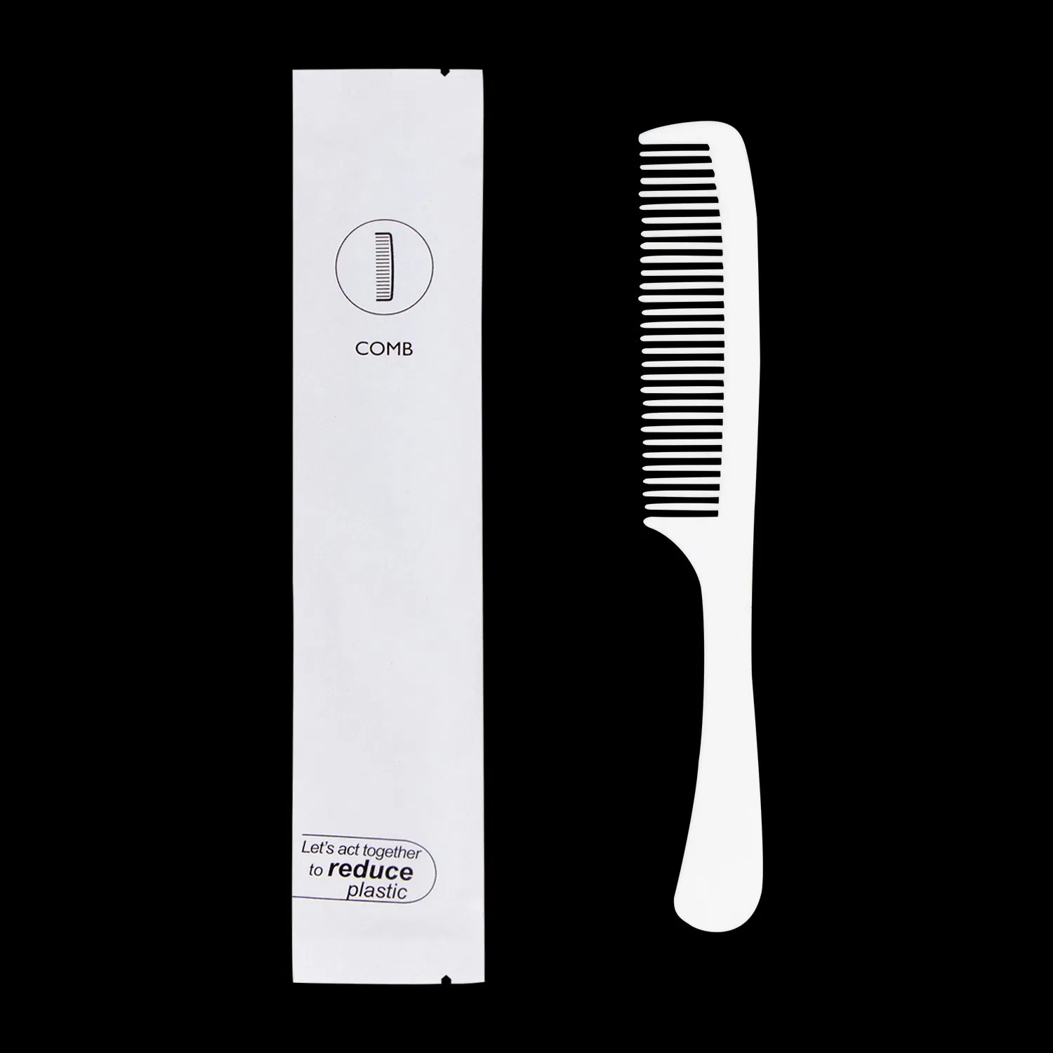 Customizable Travel Hotel Hair Combs Disposable Comb for Hotel