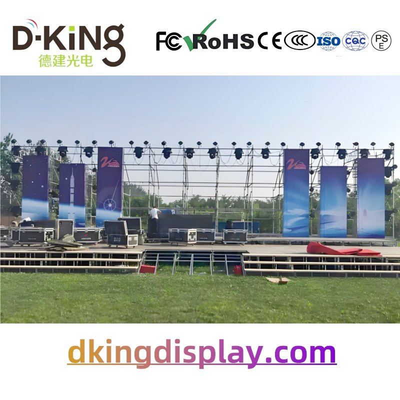 High-Resolution Outdoor P3.91 LED Video Wall for Events