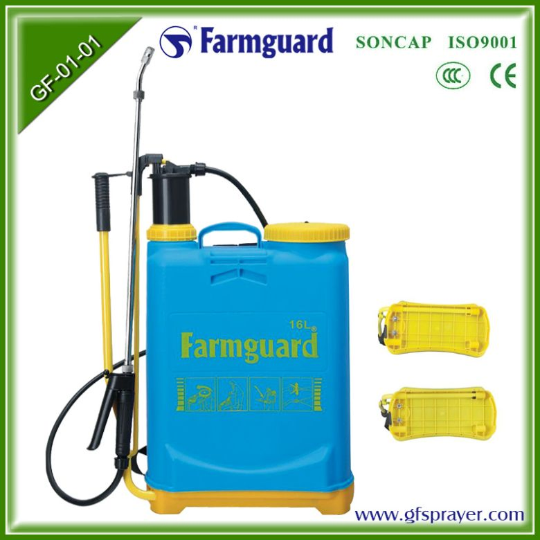 16 Litres Backpack Manual Power Agricultural Sprayer