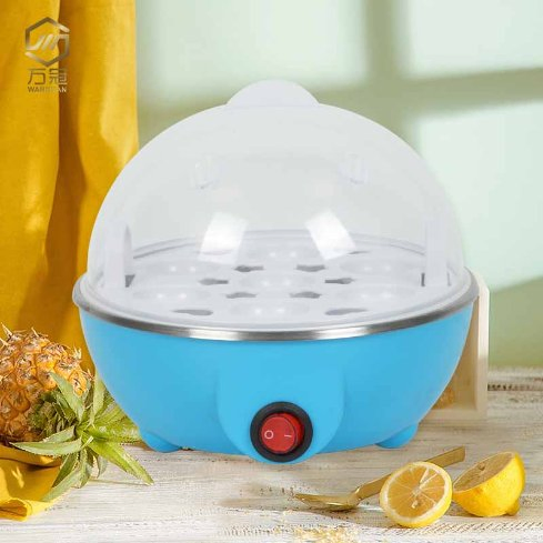 Smart Versatile Egg Cooker with Steamer Function - Ideal for Kitchen Use