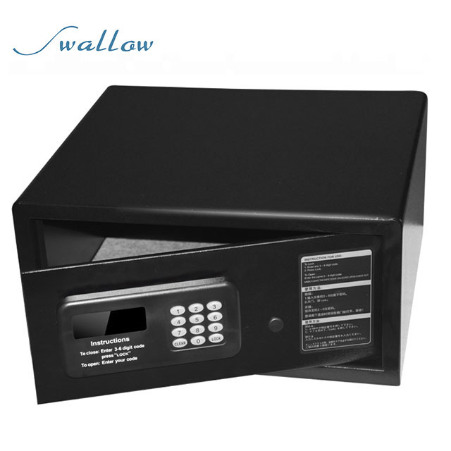 Security Safe Box-Electronic Digital Safe with Keypad and 2 Manual Override Keys-Swallow
