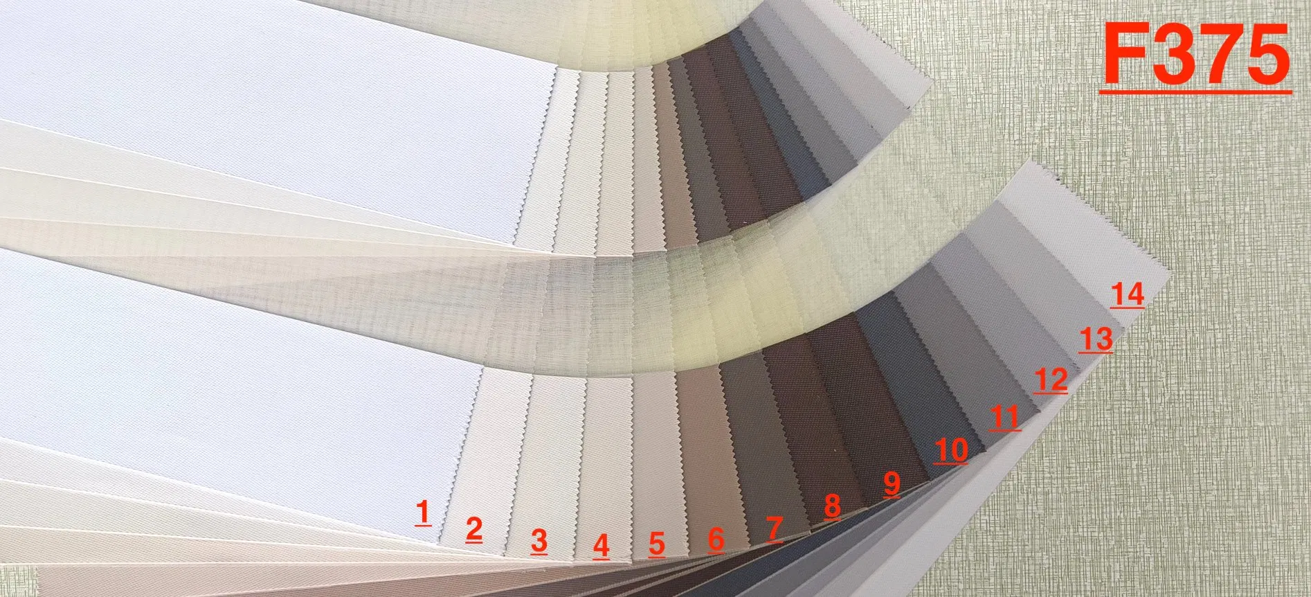 Day and Night Polyester Blackout Zebra Roller Blinds Fabric for Office Windows