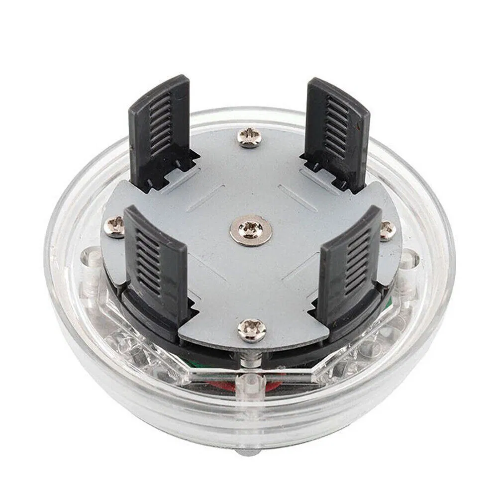 Солнечная светодиодная лампа для дисков колеса, 4 режима