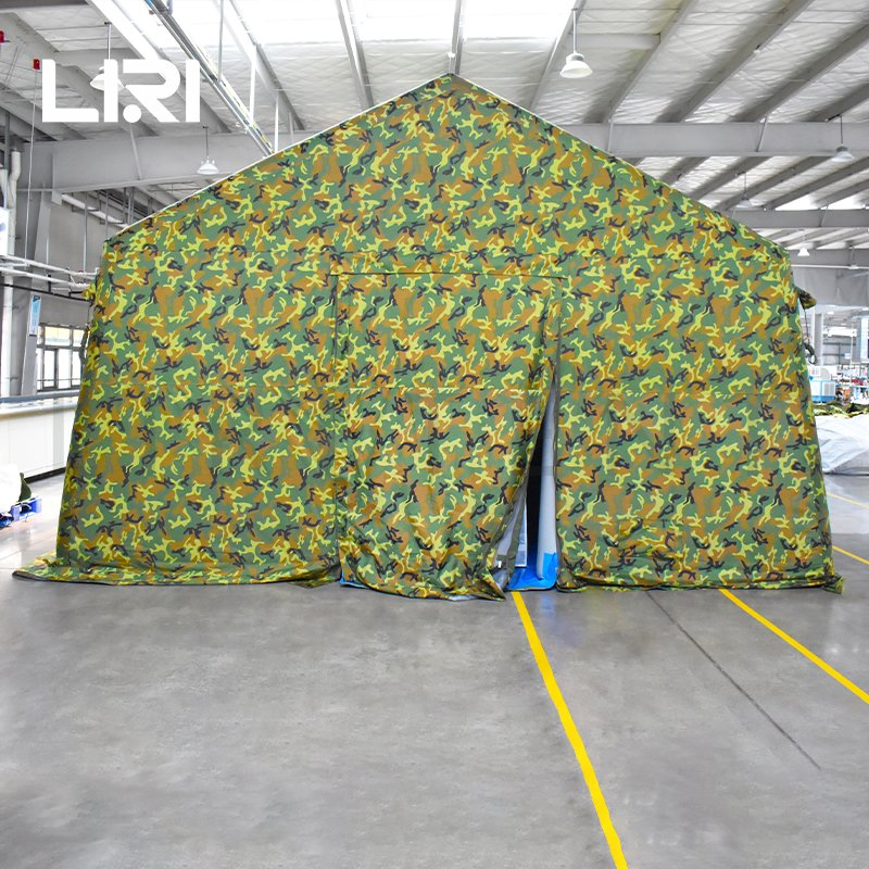 Camouflage Disaster Relief Emergency Medical Air Inflatable Isolation Tents