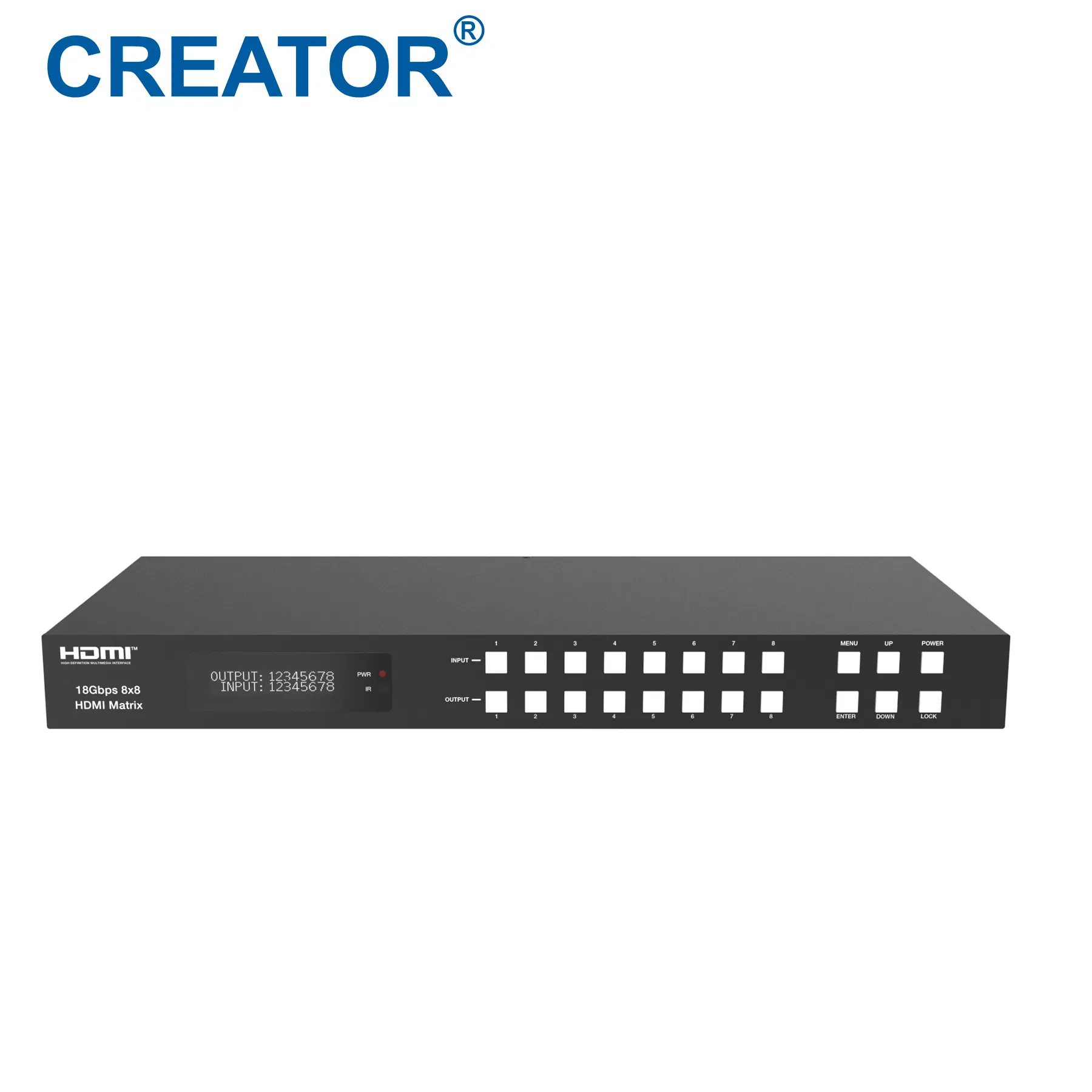 Матричный коммутатор HDMI 8x8 4K@60 Гц