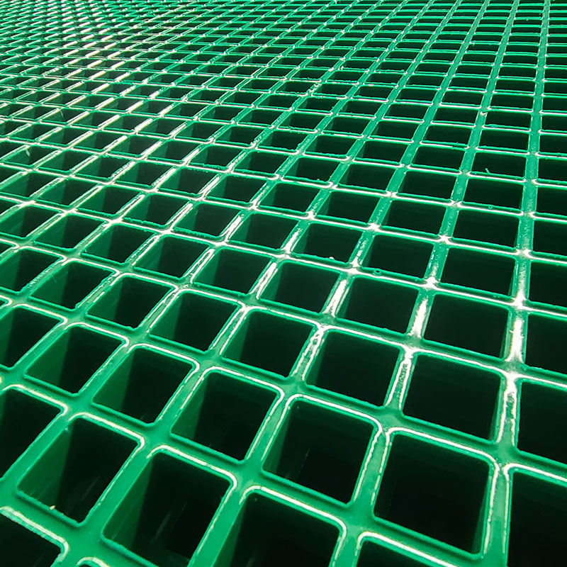 Reinforced FRP Grating From Chinese Manufacturer Structural Mesh Floor System for Harsh Environments Platforms Walkways Drain Covers