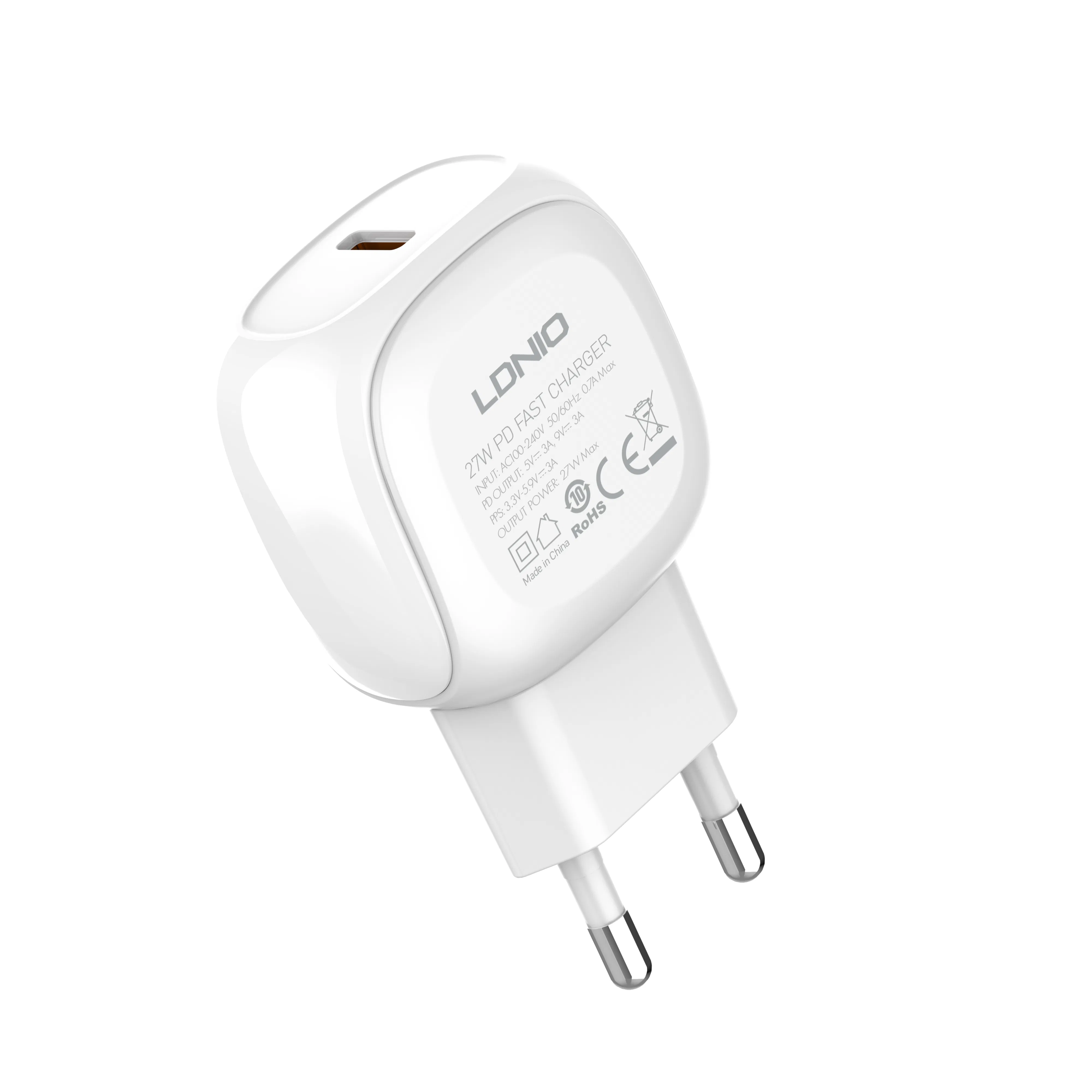 Быстрое зарядное устройство 27W USB-C с PD 3.0