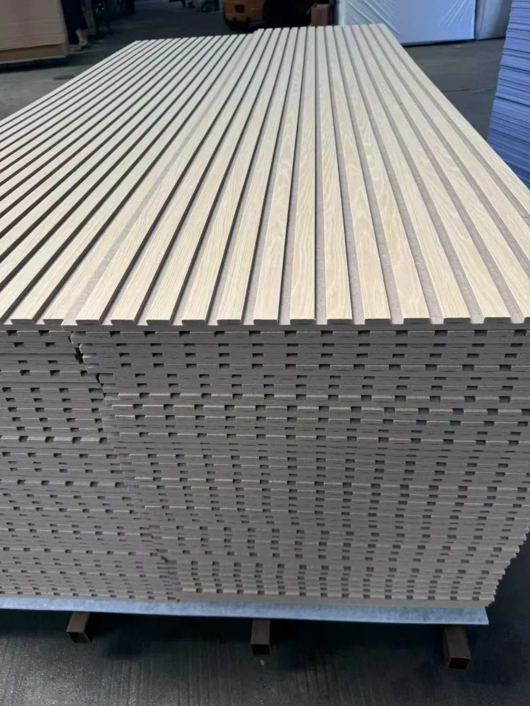 Modern Bedroom & Living Room MDF Sound Absorbing Acoustic Wall Panels with Highly Effective Soundproofing Eco-Friendly Design