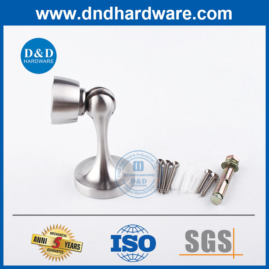 Simple Design of Magnetic Door Stopper Made in Zinc Alloy