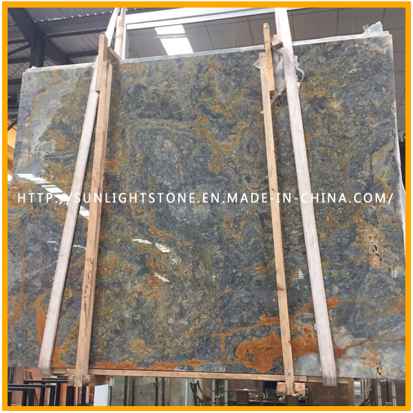 Natural Blue/Green/Red Onyx Marble Slabs for Wall Background