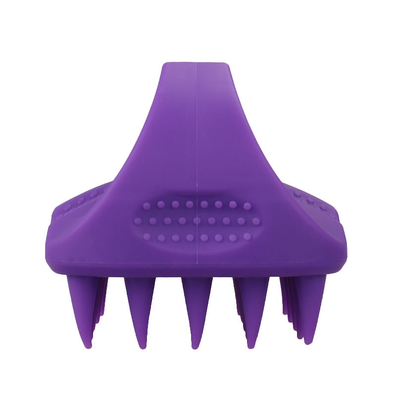 Scalp Massage Hair Brush Massage Dropshipping Natural Silicone Scalp Massage Hair Brush
