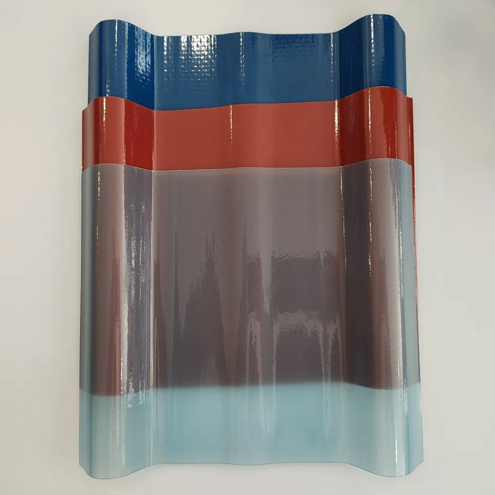Fiberglass FRP Corrugated Roofing and Cladding Sheet for Chemical Plant