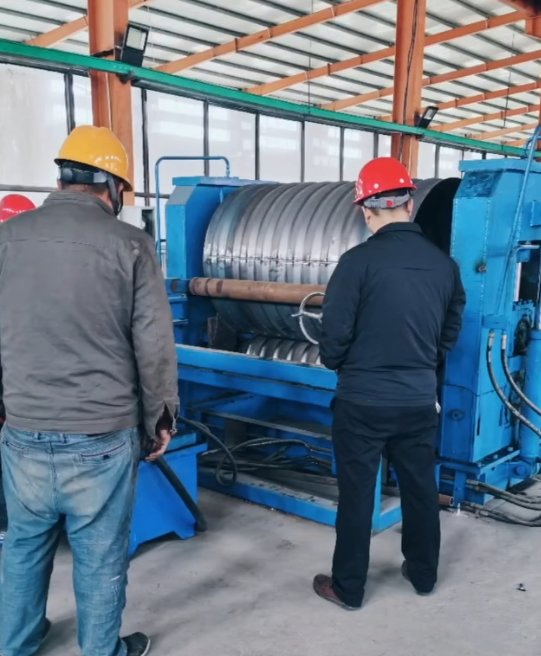 Building Material Galvanized Q235 Corrugated Pipes Tunnel Steel Culvert Pipe Manufacturer