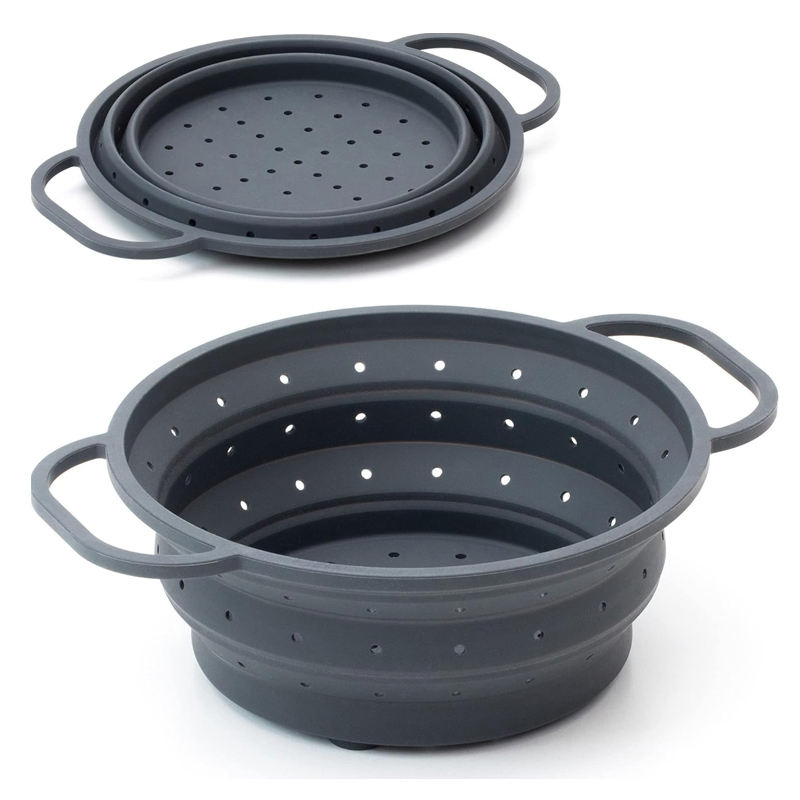 Adjustable Collapsible Colander: Perfect for Home and Kitchen Use