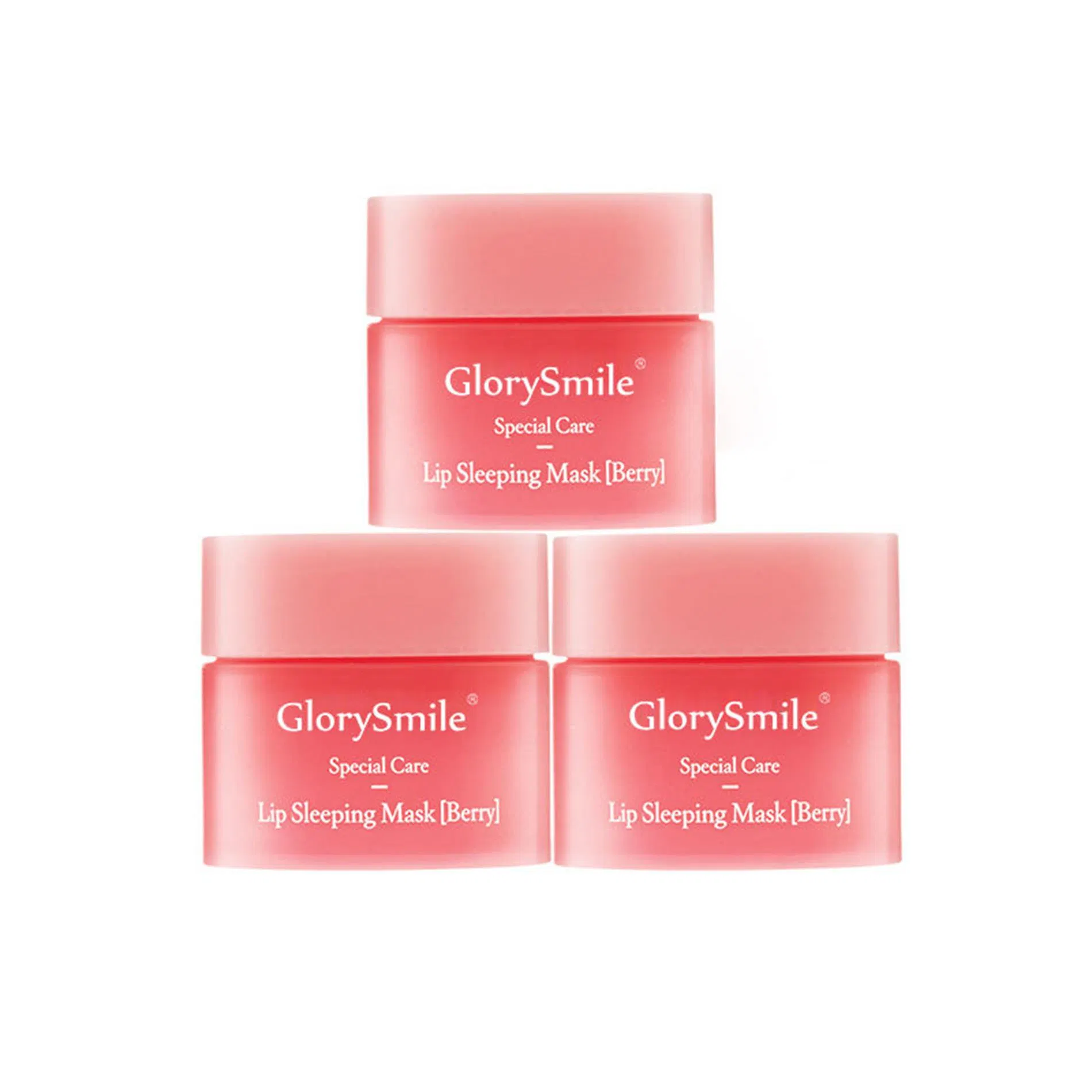 2023 Strawberry Flavor Pink Lip Mask Moisturizing Private Label Lip Mask Pink Lip Mask