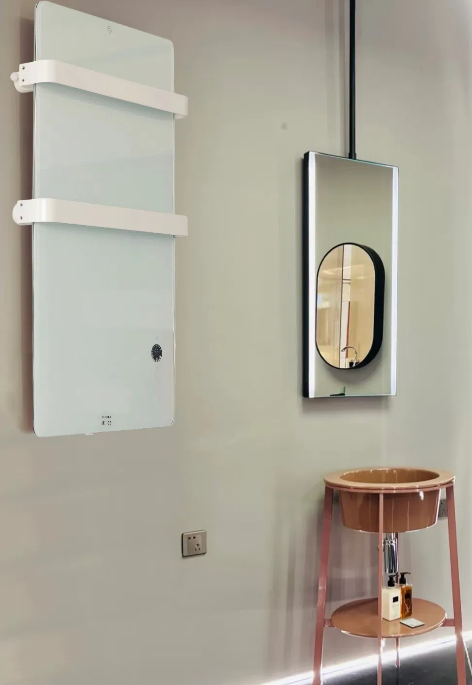 600W Modern Design Overheating Protection Crystal Connection Electric Radiator