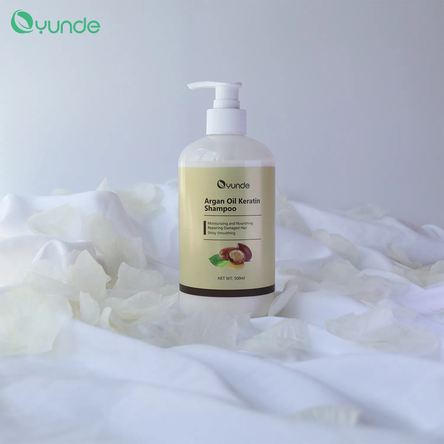 Private Label Repairing Prevent Hair Breakage Nourishing Scalp Argan Oil Keratin Shampoo