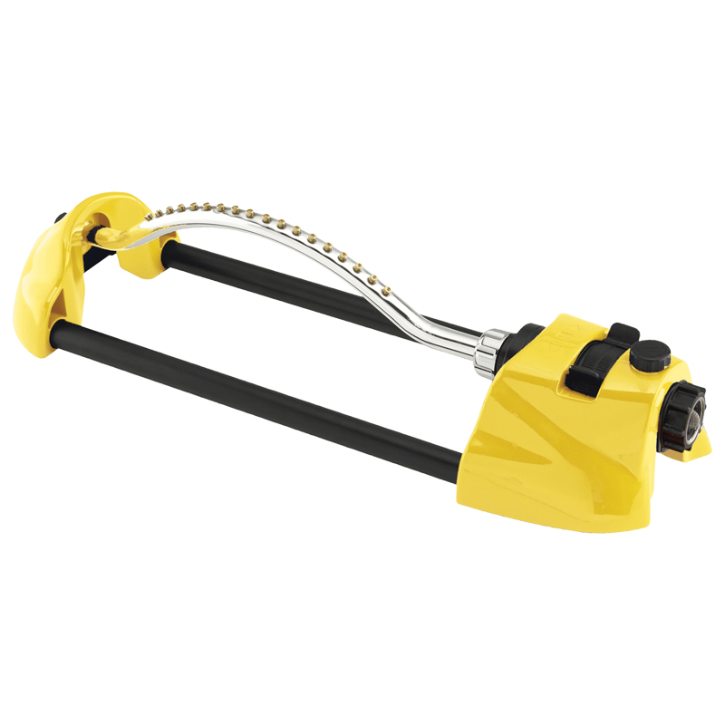 180 Degree Adjustable Oscillating Water Sprinkler for Lawn Garden