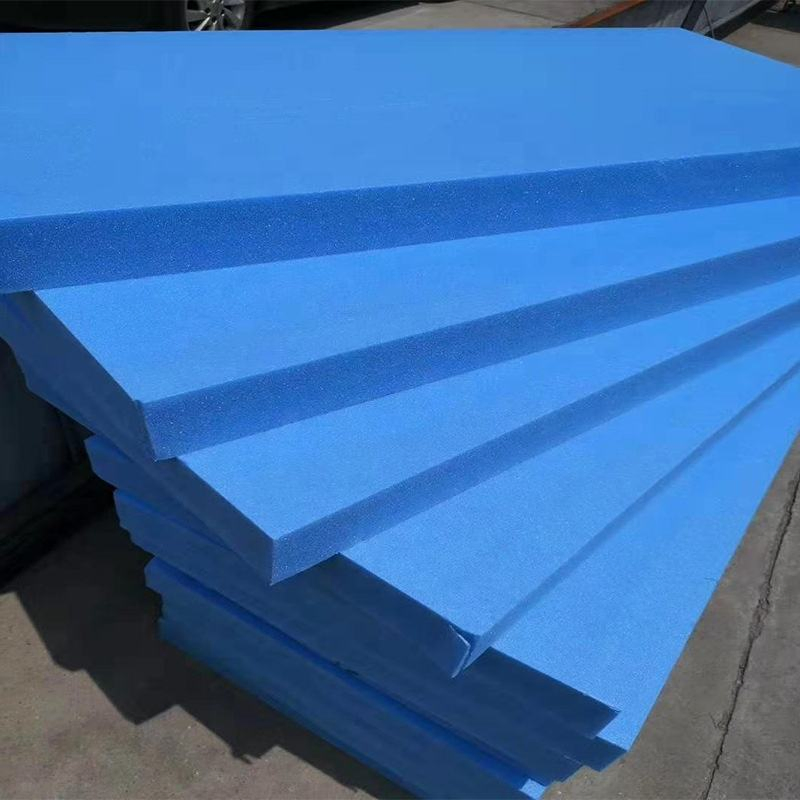 Blue XPS Heat Decorative Wall Insulation Foam Board Extruded Polystyrene Foam Board