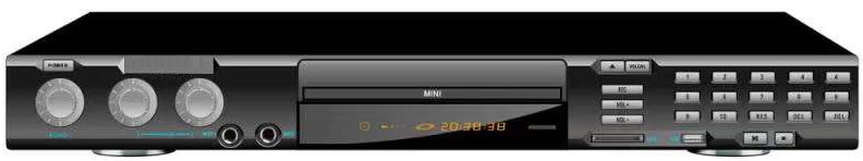 DVD-плеер с HDMI, USB и SD-картой