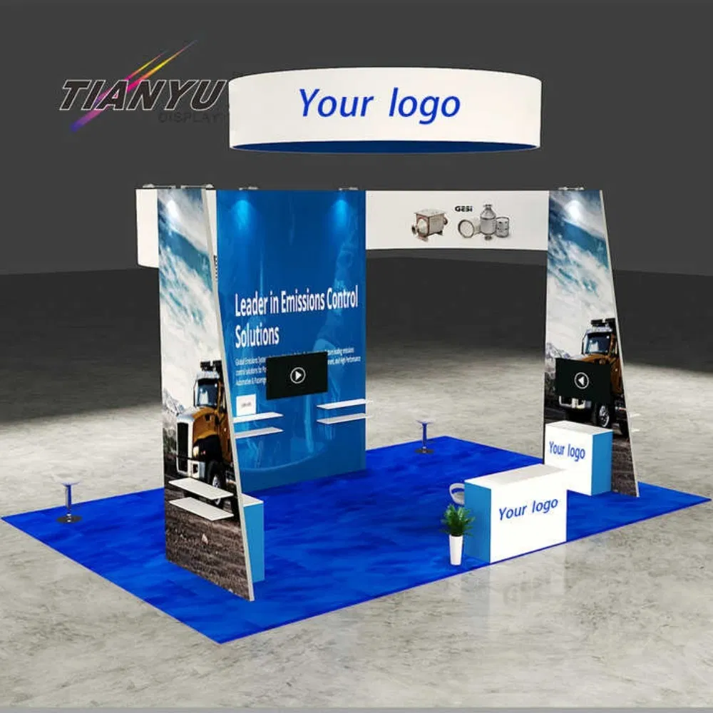 Tianyu 10X10 Modular Trade Show Booth Display Stand 3D Event Expo Vendor Design for Exhibition