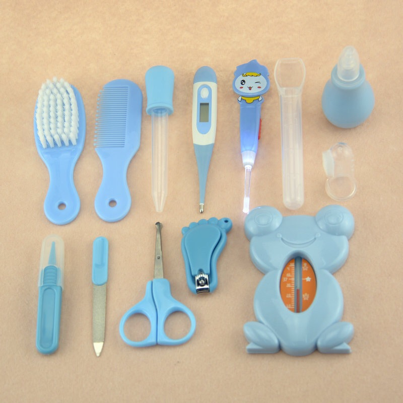 Baby Supplies Safety Infant Beauty Tools Set Scissors Clippers Tweezers File Nail Care Suits Baby Grooming Kit