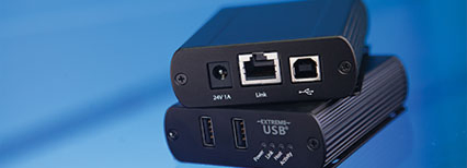 USB 2.0 удлинитель по витой паре на 100 м