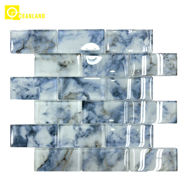 Мозаичная плитка из стекла для ванной и кухни