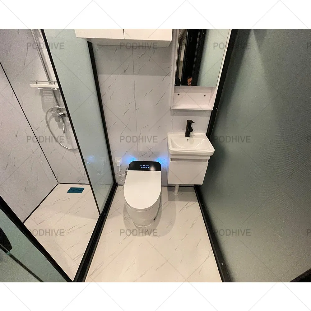 Customized 20FT Modular Modern Tiny Apple Cabin House Wooden 2-Story Pod House Bedroom Outdoor Kitchen Apartment Use-Made China