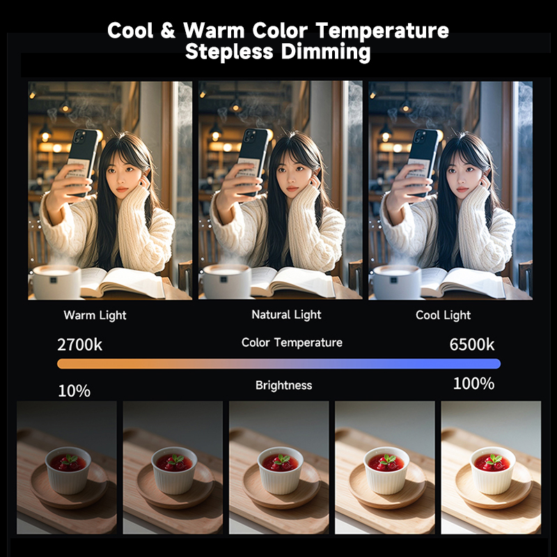 Светодиодный видеосвет Miaotu 300W Bi-Color с APP