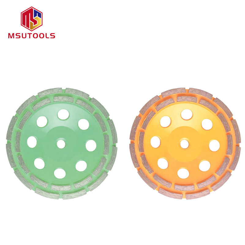 Msu Customized OEM Abrasive Disc High Hardness Diamond Turbo Cup Grinding Wheel for Stone Concrete Ceramic Metal Bonding Agent