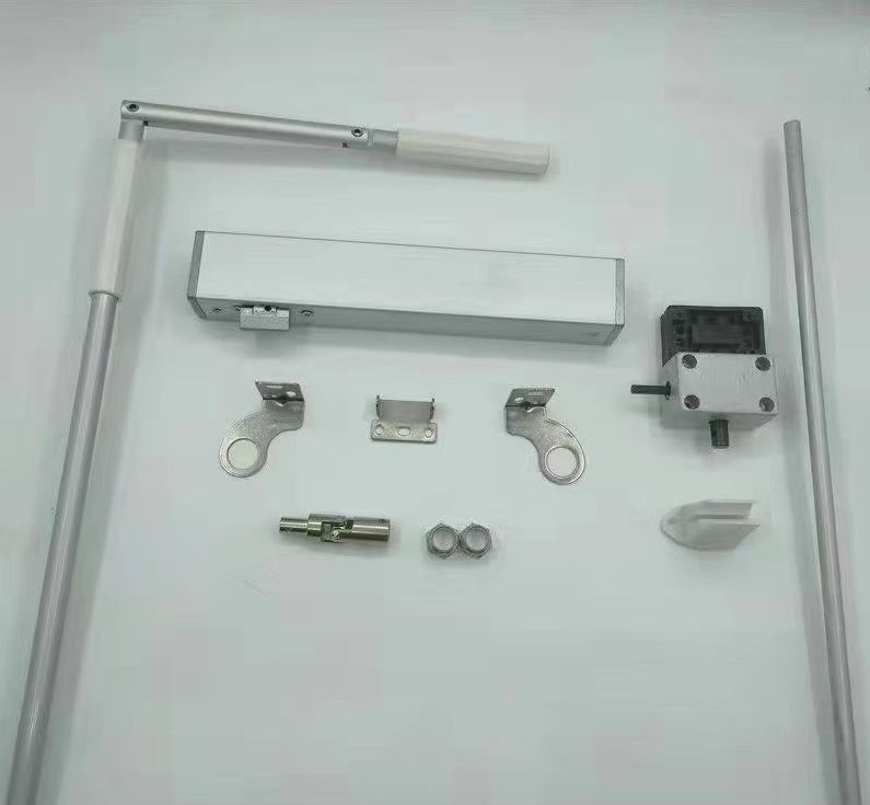 High Window Handle Outward Opening Manual Double Chain Opener Hand-Operated Smart Arm Accessory Buildinq Doors Windows Screw