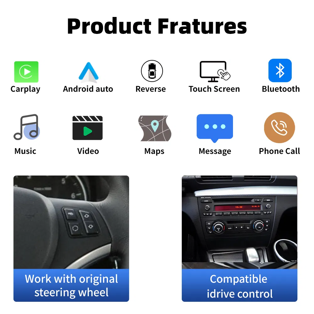 Мультимедиа 10.25 дюймов с CarPlay для BMW E87