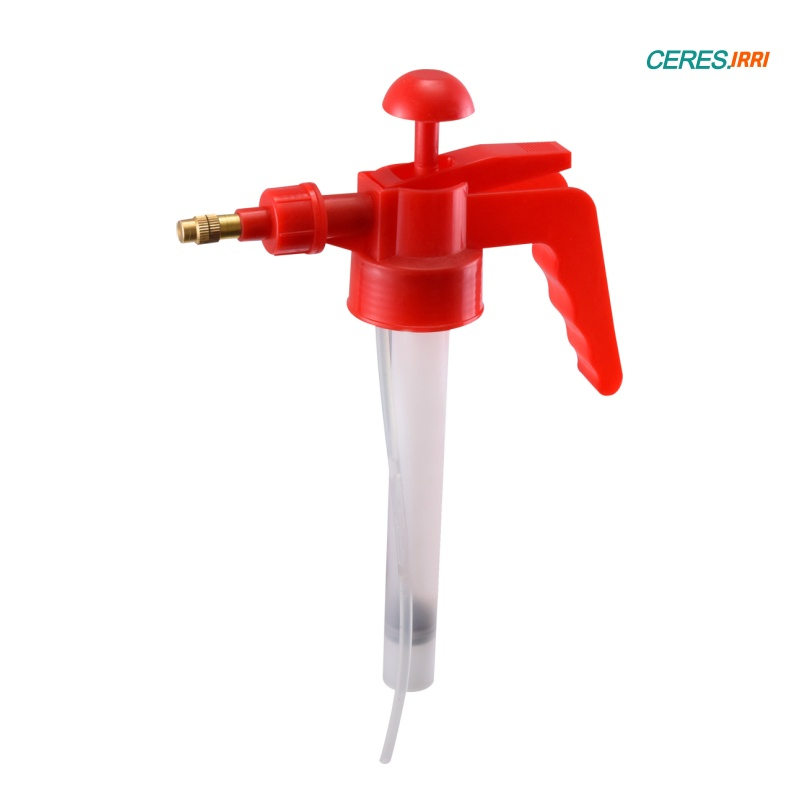 Plastic Hand Pump Handheld Sprayer Adjustable Nozzle for Garden Use