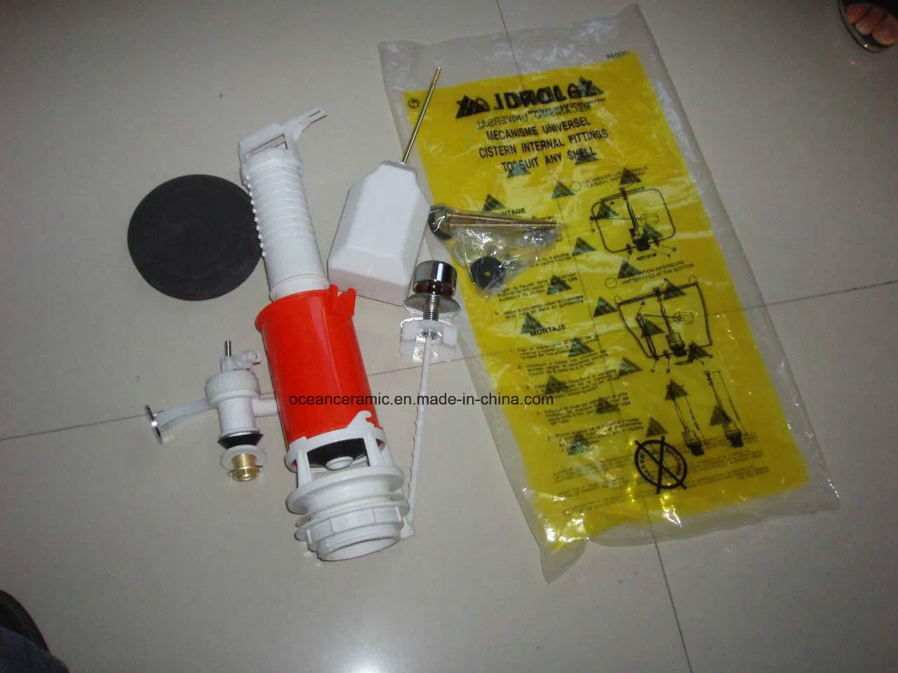 D126 Cistern Fittings, Toilet Accessories, Toilet Tank Fittings, Sanitaria