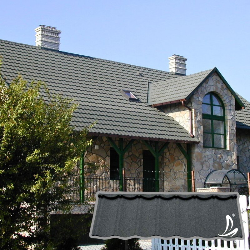 Chinese Factory Metal Roofing Sheet Building Material Stone Coated Metal Roof Tile