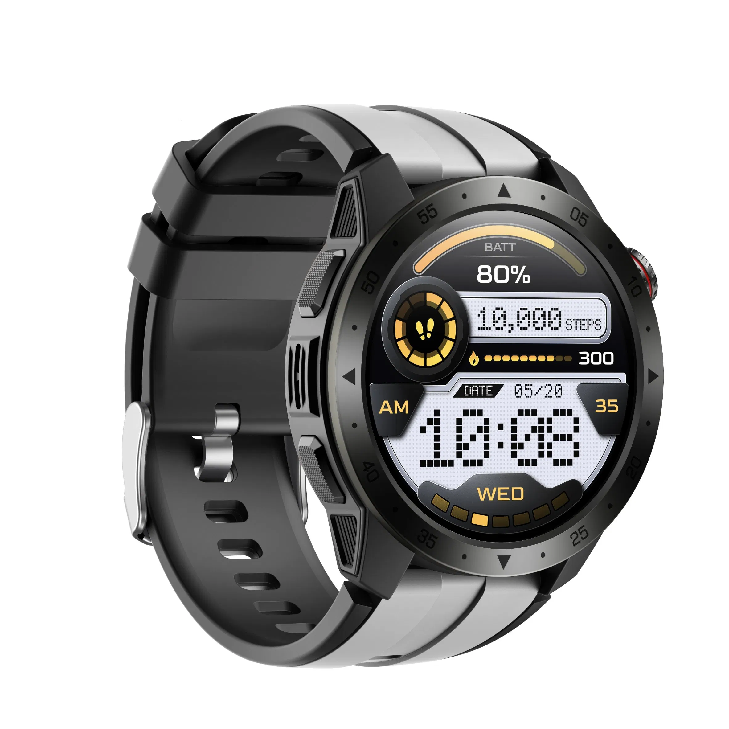Factory Wholesale Price GPS 3ATM Waterproof Amoled Round Smart Watch