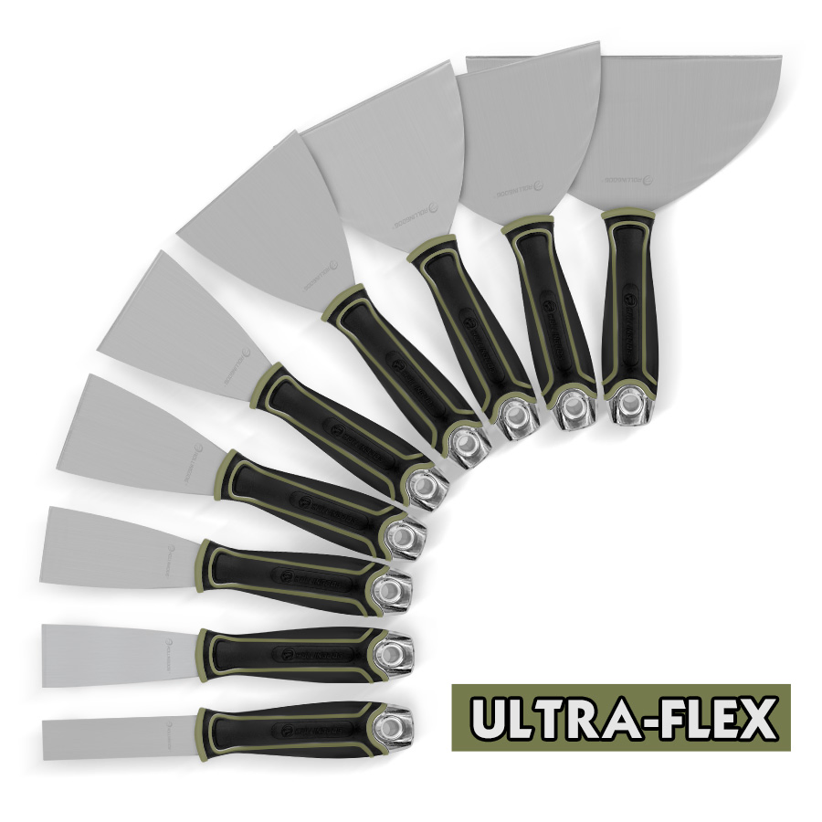 Rolingdog-Elite 50385 Stainless Steel 6 Inch Putty Knife Ultra -Flex
