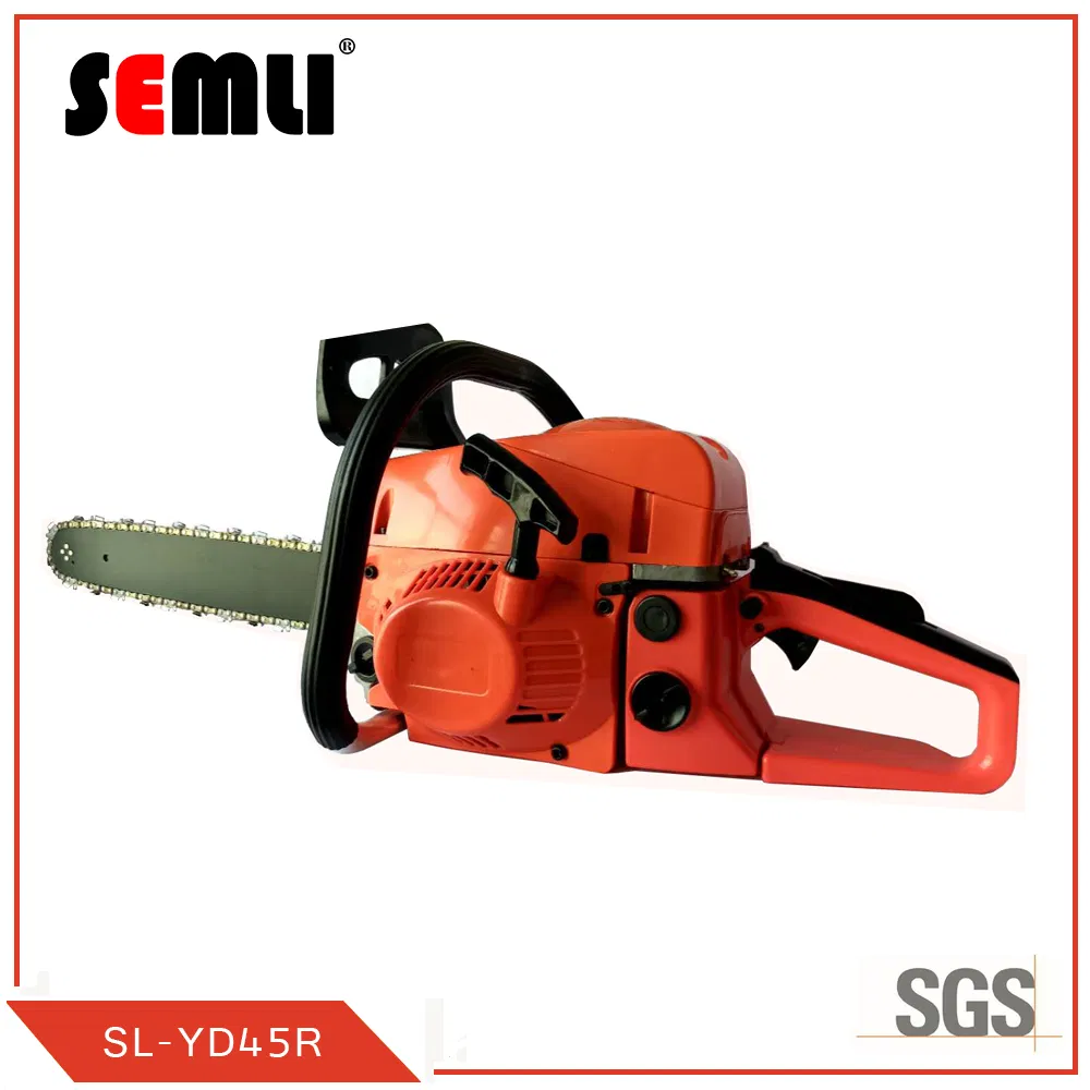 Hot Sell 2 Stroke Petrol Chain Saw Wood Cutting Machine