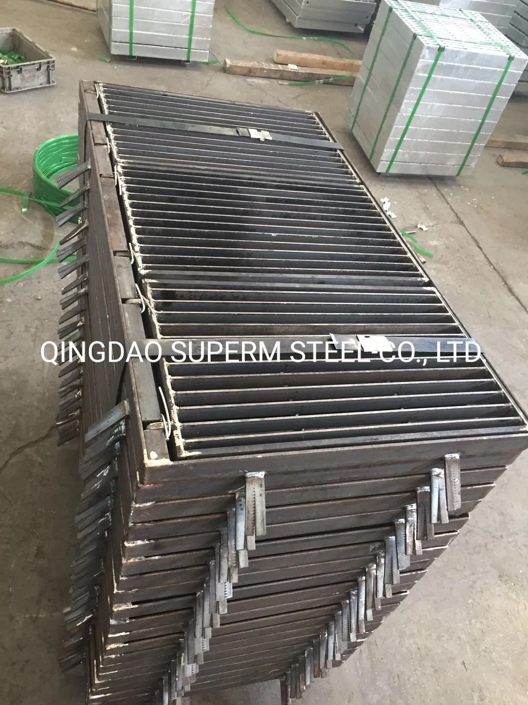 Hot DIP Galvanized Steel Grating for Trench Cover, Sump, Drainage Cover, Platform, Manhole Cover, Stair Tread, Floor Drain