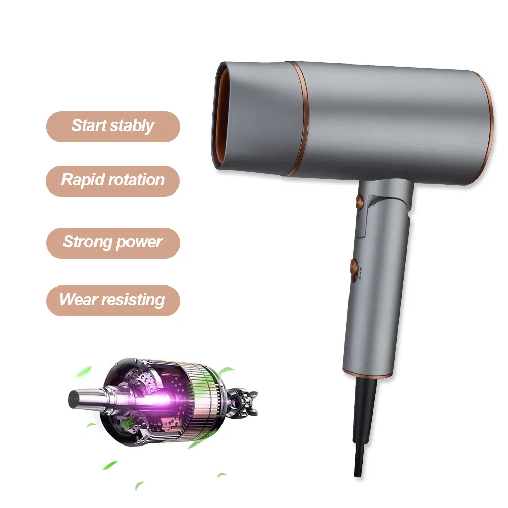 Electric 1800-2100W 2 Temperature Settings Cool Shot Portable Travel Hair Dryer